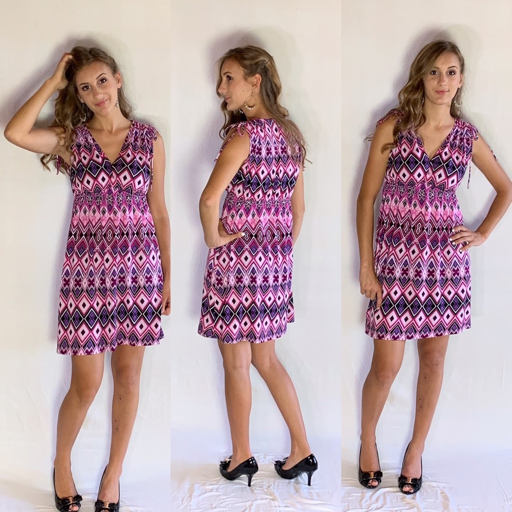 Cute purple day dress